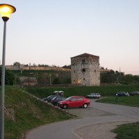 Nebojša tower and the northern wall