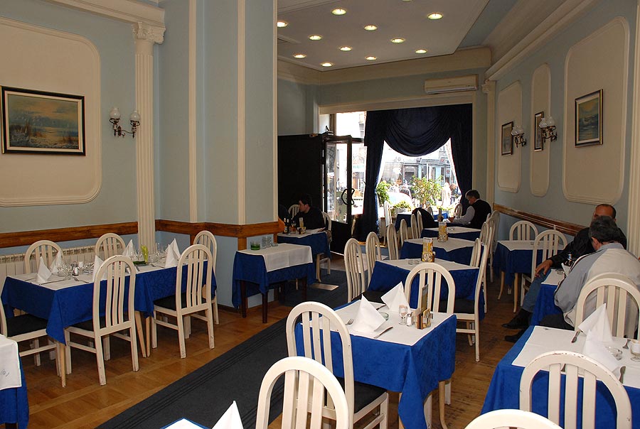Mornar restaurant in Belgrade