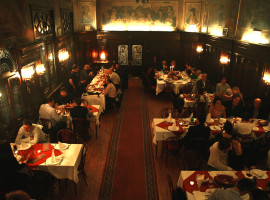 Dva Jelena historic restaurant in Skadarlija, Belgrade