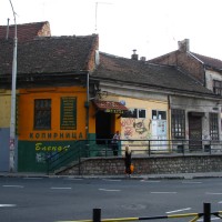 Old houses below Zeleni Venac