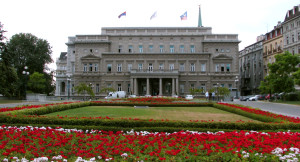 The Old and New palace in Belgrade (City assembly and presidential palace)