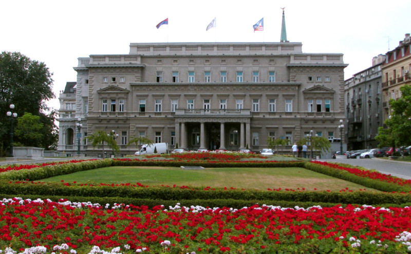Old-palace - city assembly of Belgrade