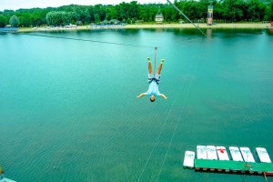 Zipline at Ada Ciganlija
